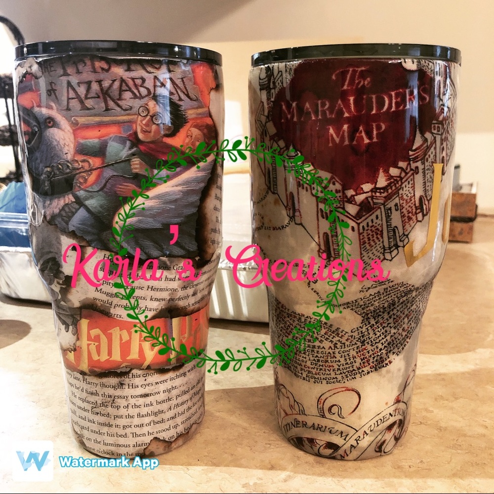 COPY - Custom Harry Potter tumbler $60